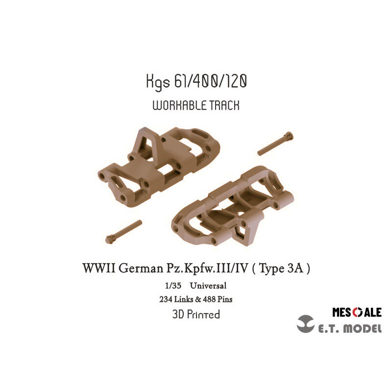3D Printing Apps - ET 1/35 P35-020 Pz.Kpfw.III/IV (Tipo 3A)