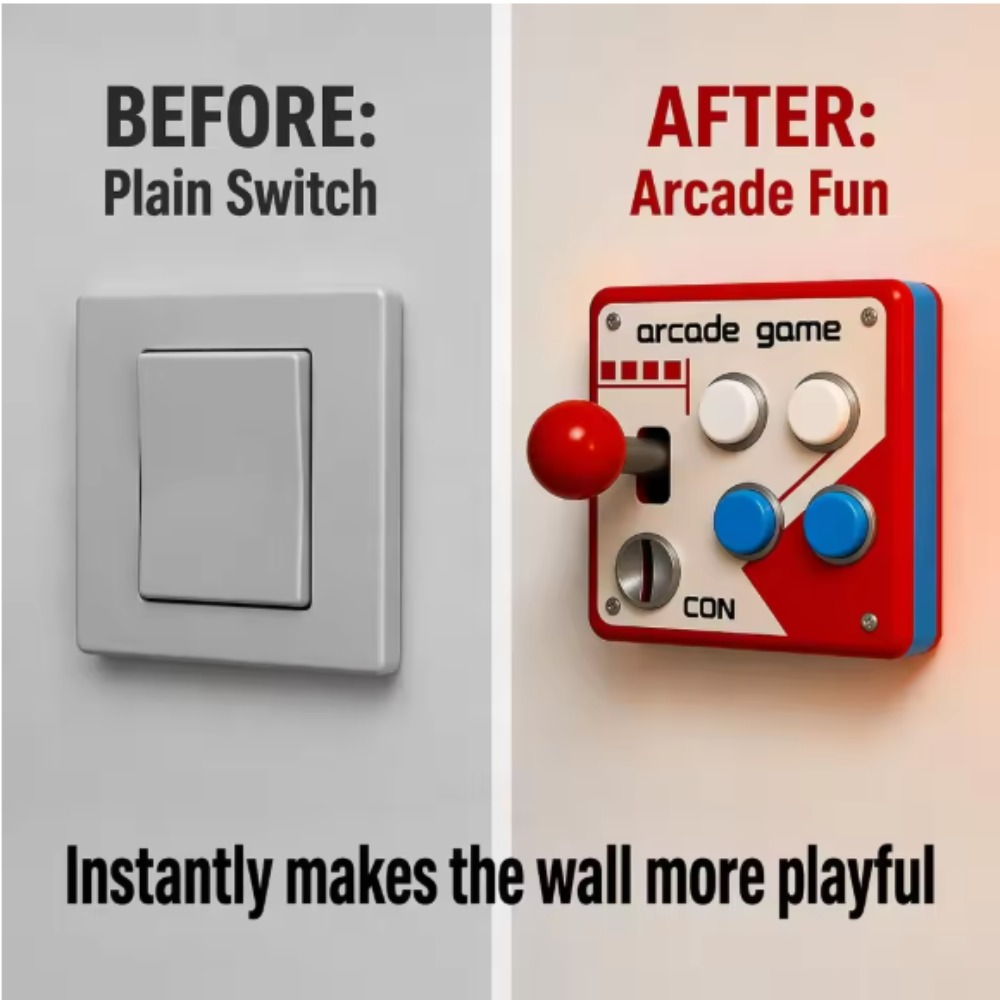 3D Printing Apps - Cubierta de Joystick Retro para Arcade,