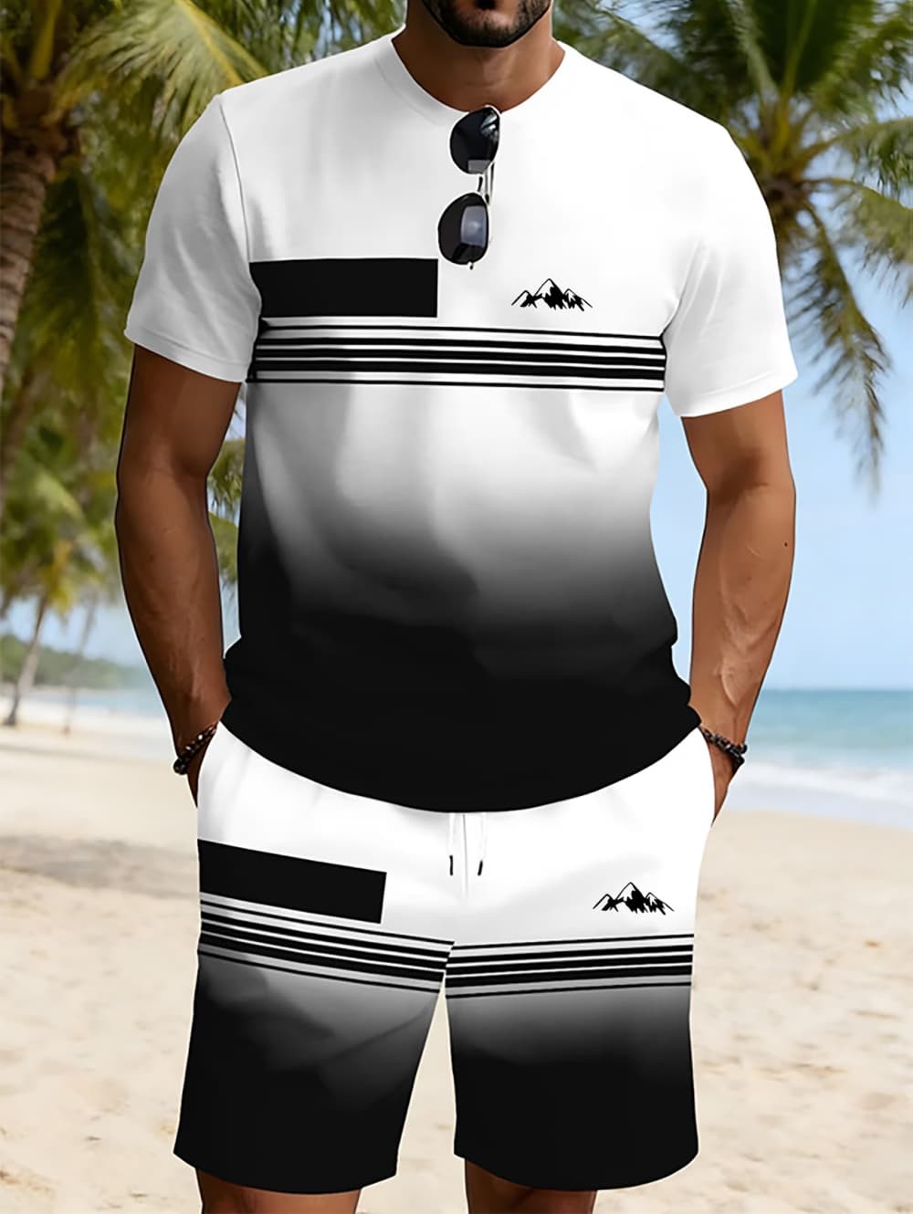 3D Printing Service - Conjunto Casual de Dos Piezas para