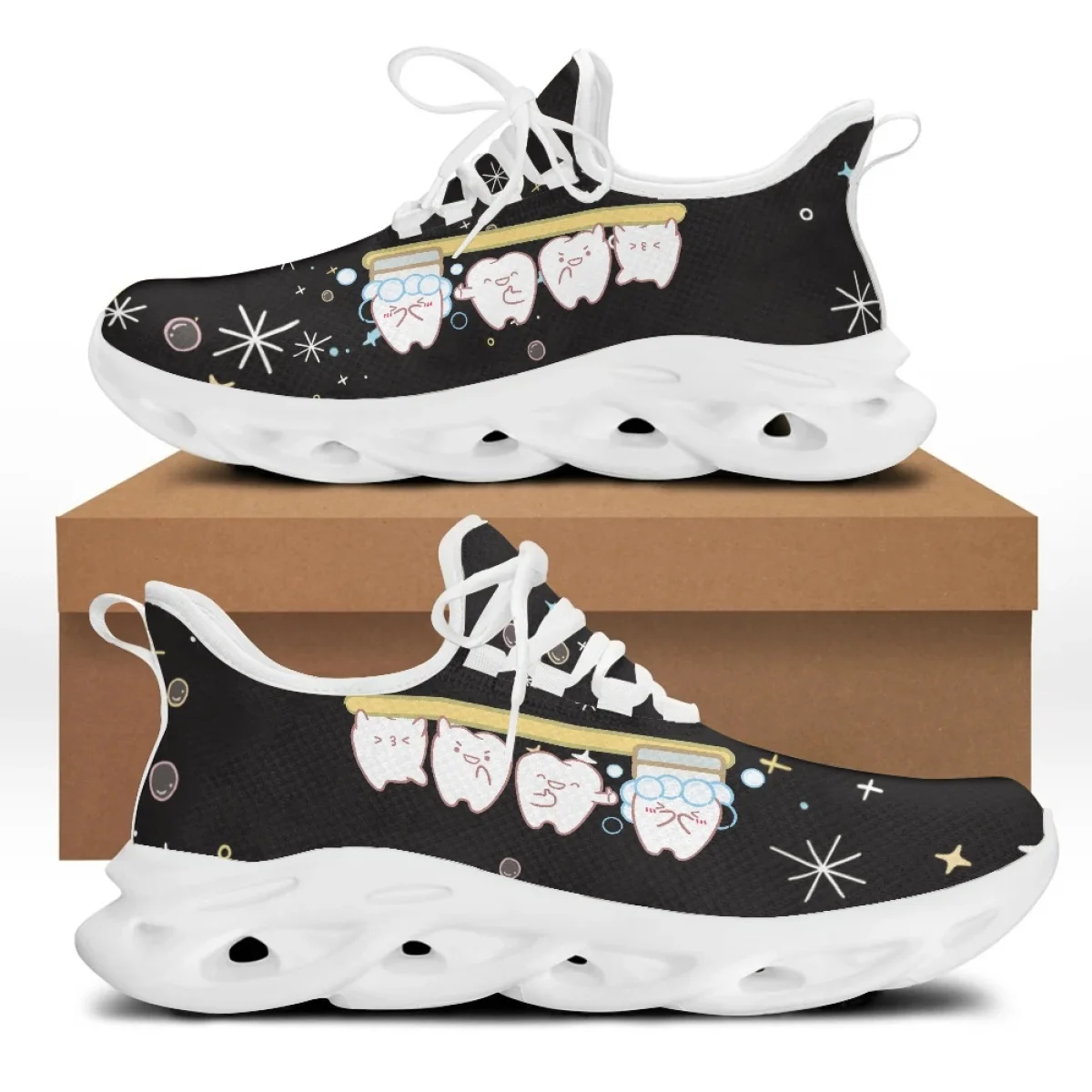3D Printing Tooth - Zapatillas Yikeluo Doctor's con Diseño de