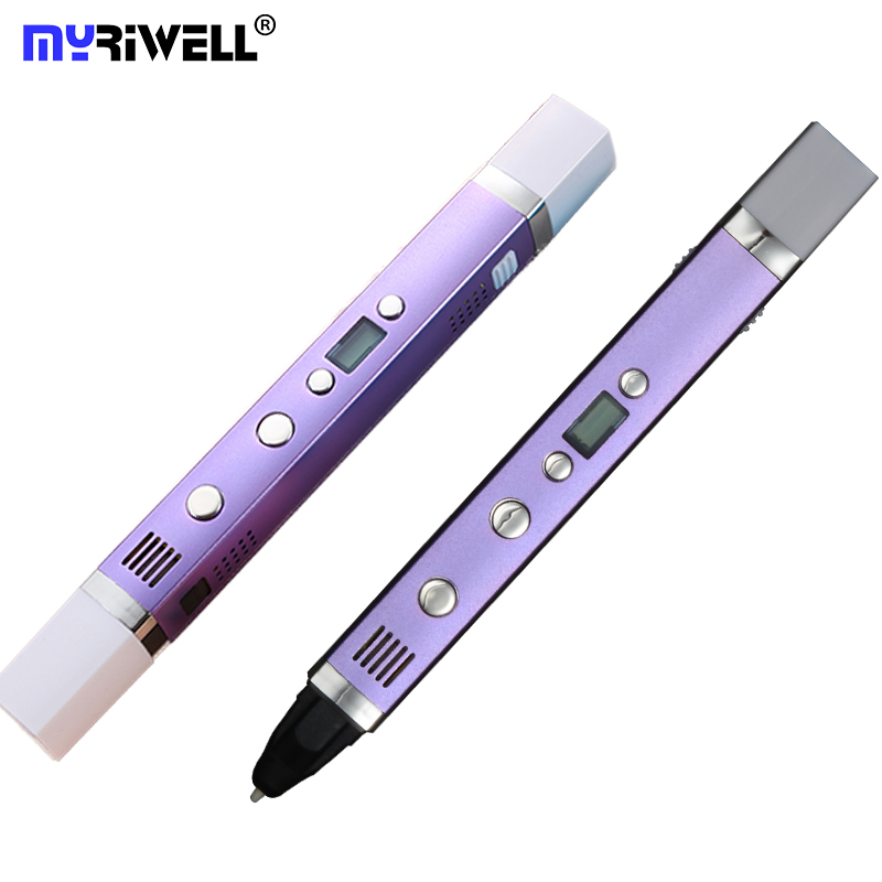 3D Printing Pen For Kids - Myriwell-Bolígrafo 3D con alimentación USB, pluma