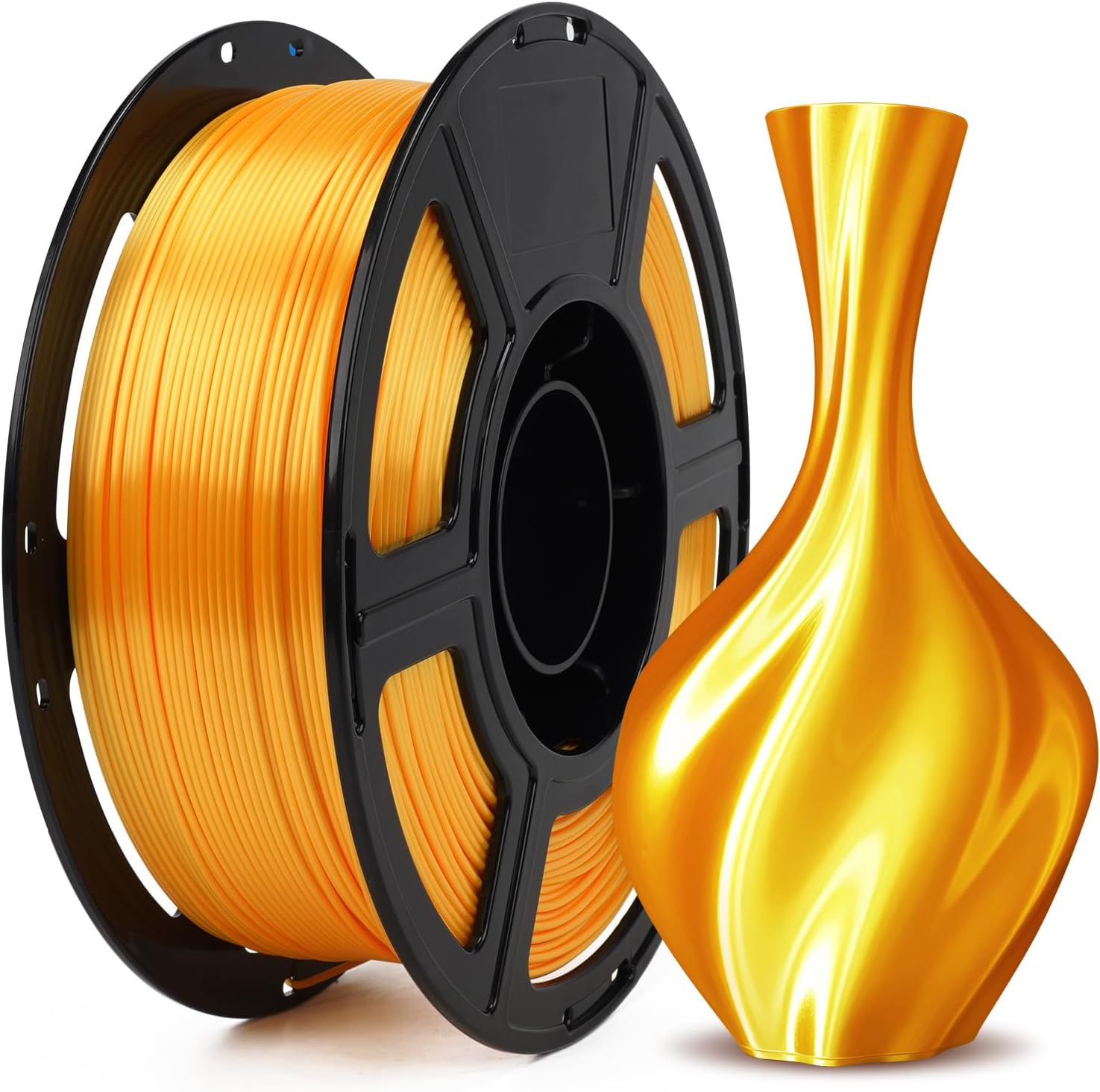 3D Printing Fdm - Filamento PLA Silk Gold para Impresión