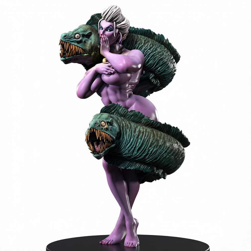 3D Printing Tooth - Ocean Witch - Figura de Resina