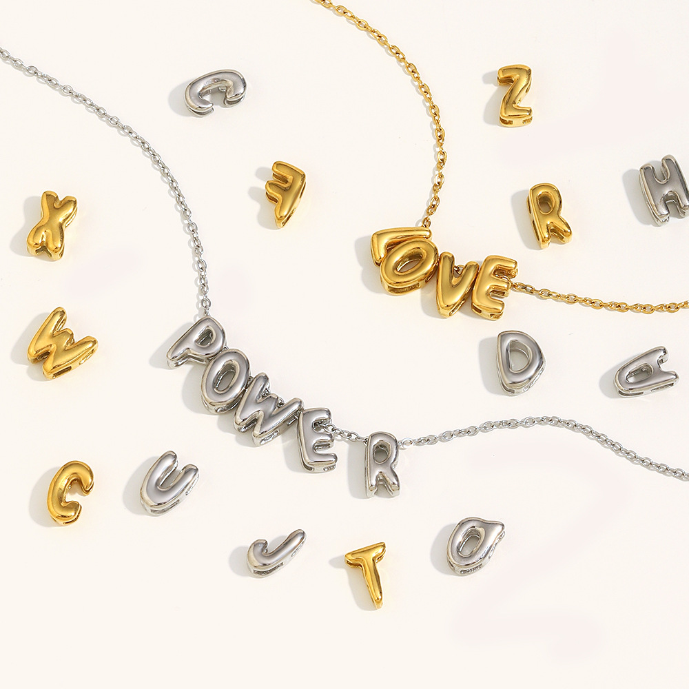 Abalorios con letras de burbuj - 3D Printing Jewellery reseña y precio