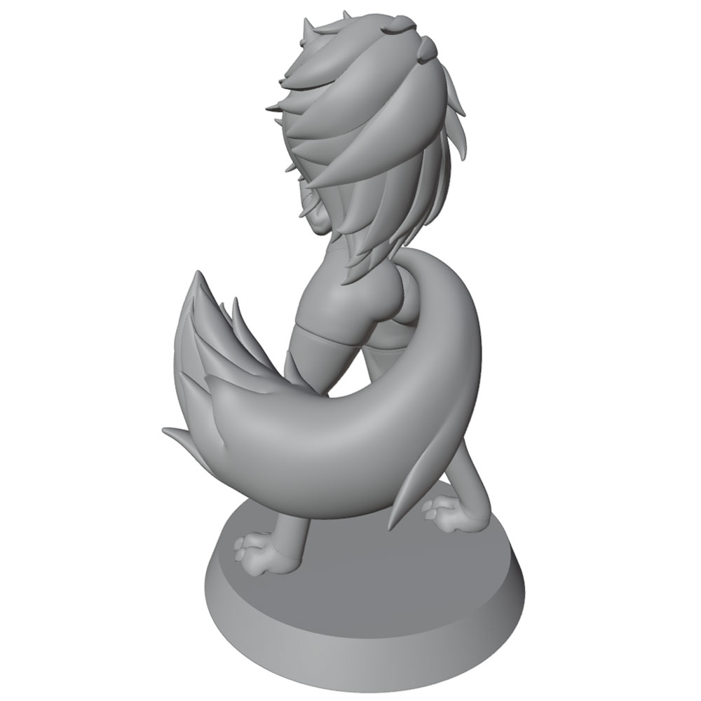 Estatua de personaje de Anime, - 3D Printing Apps reseña y precio
