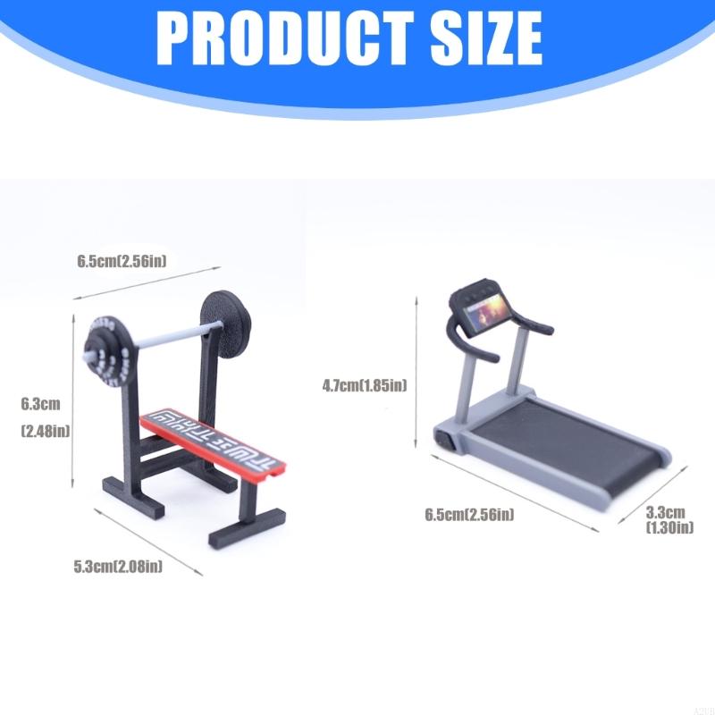Equipo gimnasio en miniatura a - 3D Printing House reseña y precio