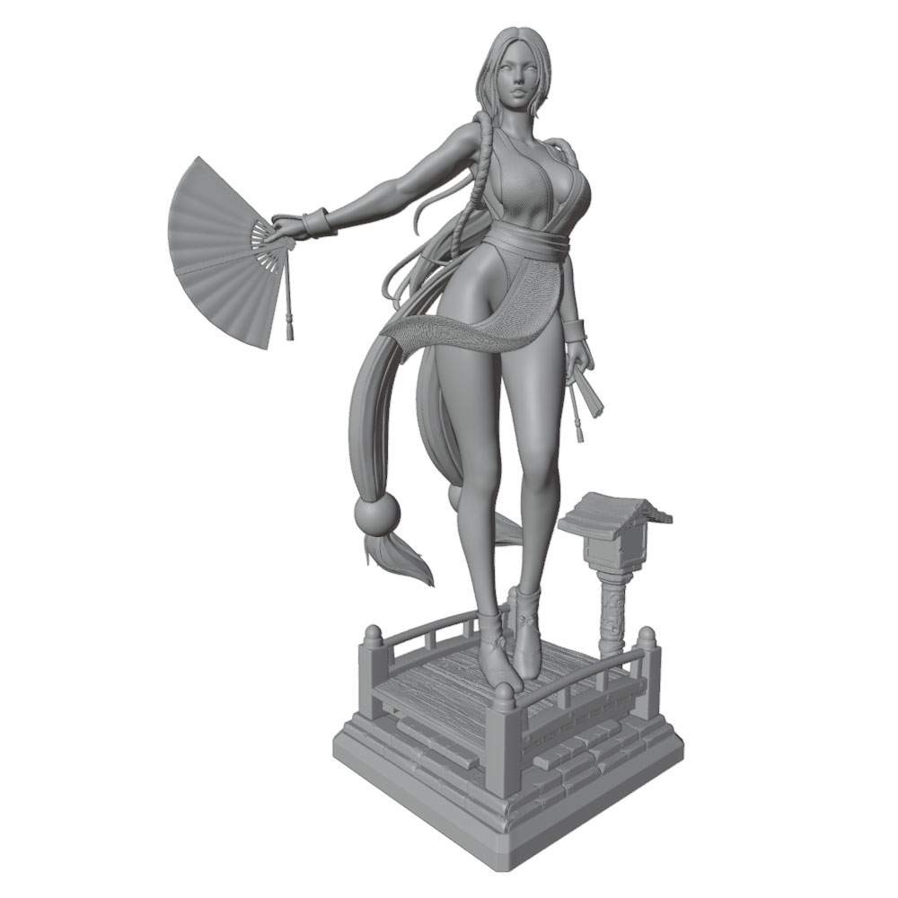 Estatua en miniatura de resina - 3D Printing Apps reseña y precio