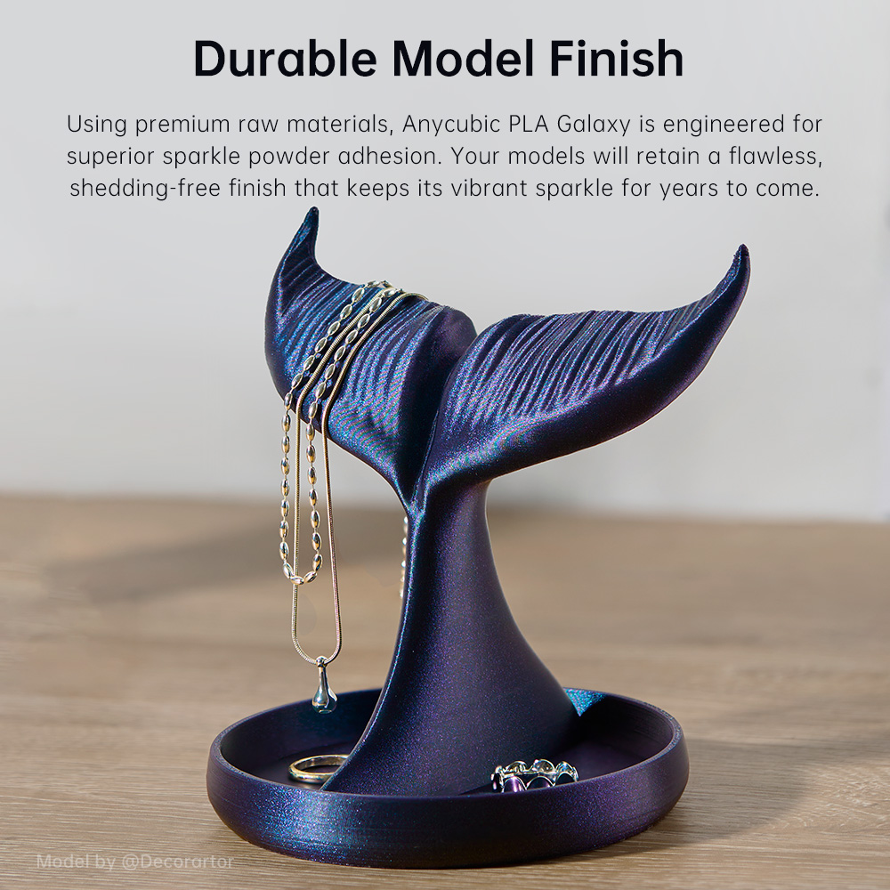 Filamento ANYCUBIC PLA Galaxy, - 3D Printing Fdm reseña y precio
