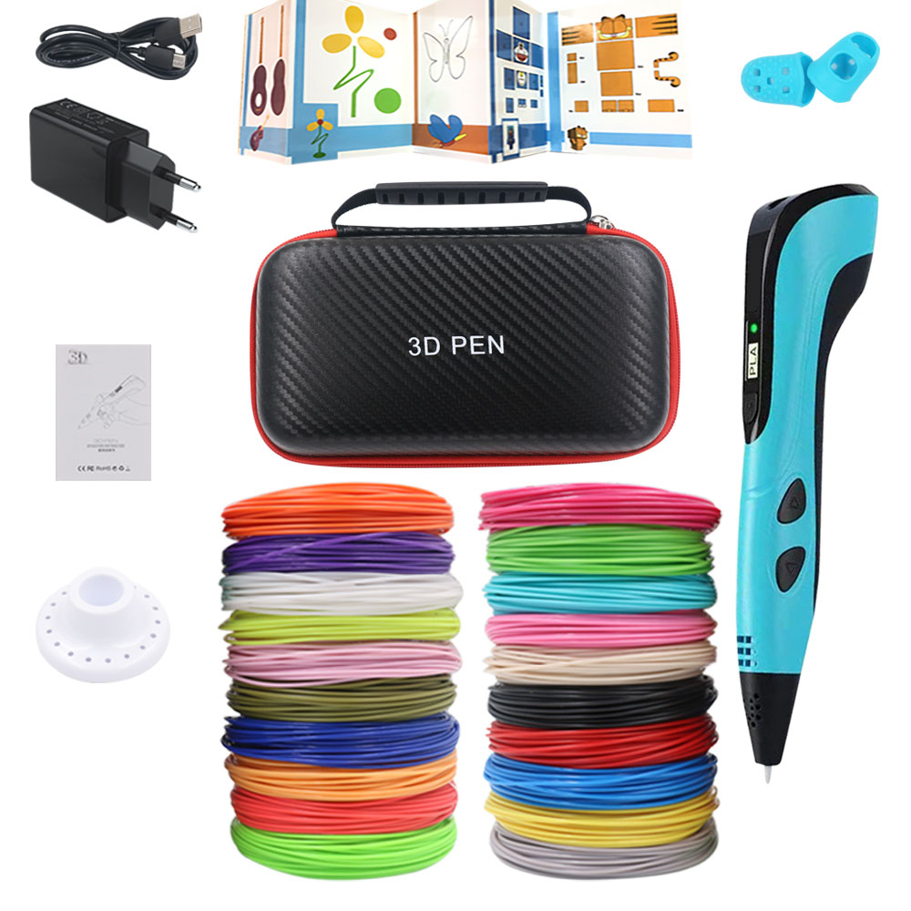 Bolígrafo de impresión 3D con  - 3D Printing Pen For Kids reseña y precio