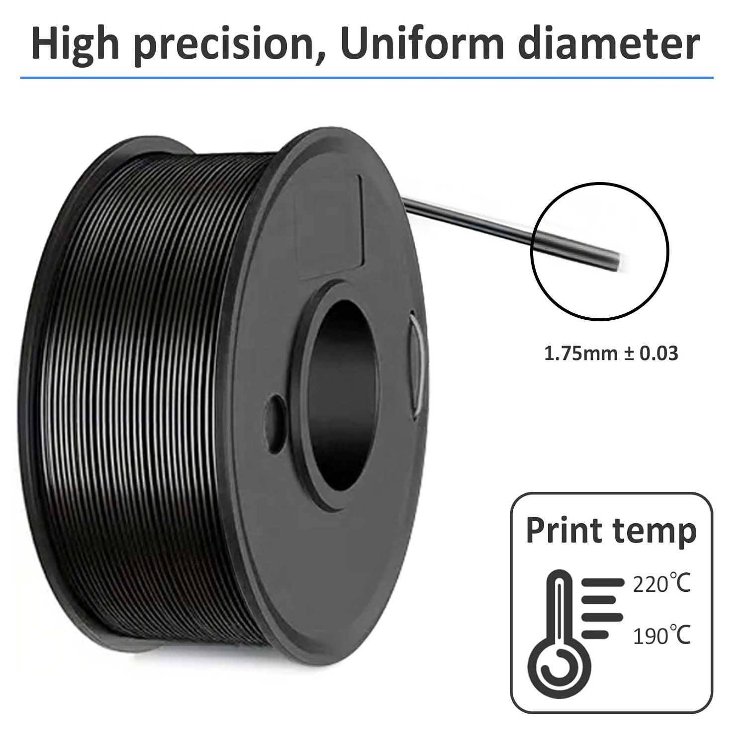 Filamento para Impresión 3D PL - 3D Printing Fdm reseña y precio