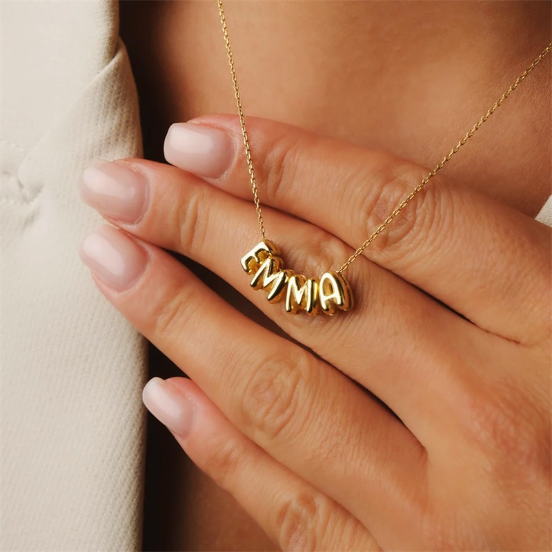 Collares con Letras de Burbuja - 3D Printing Jewellery reseña y precio