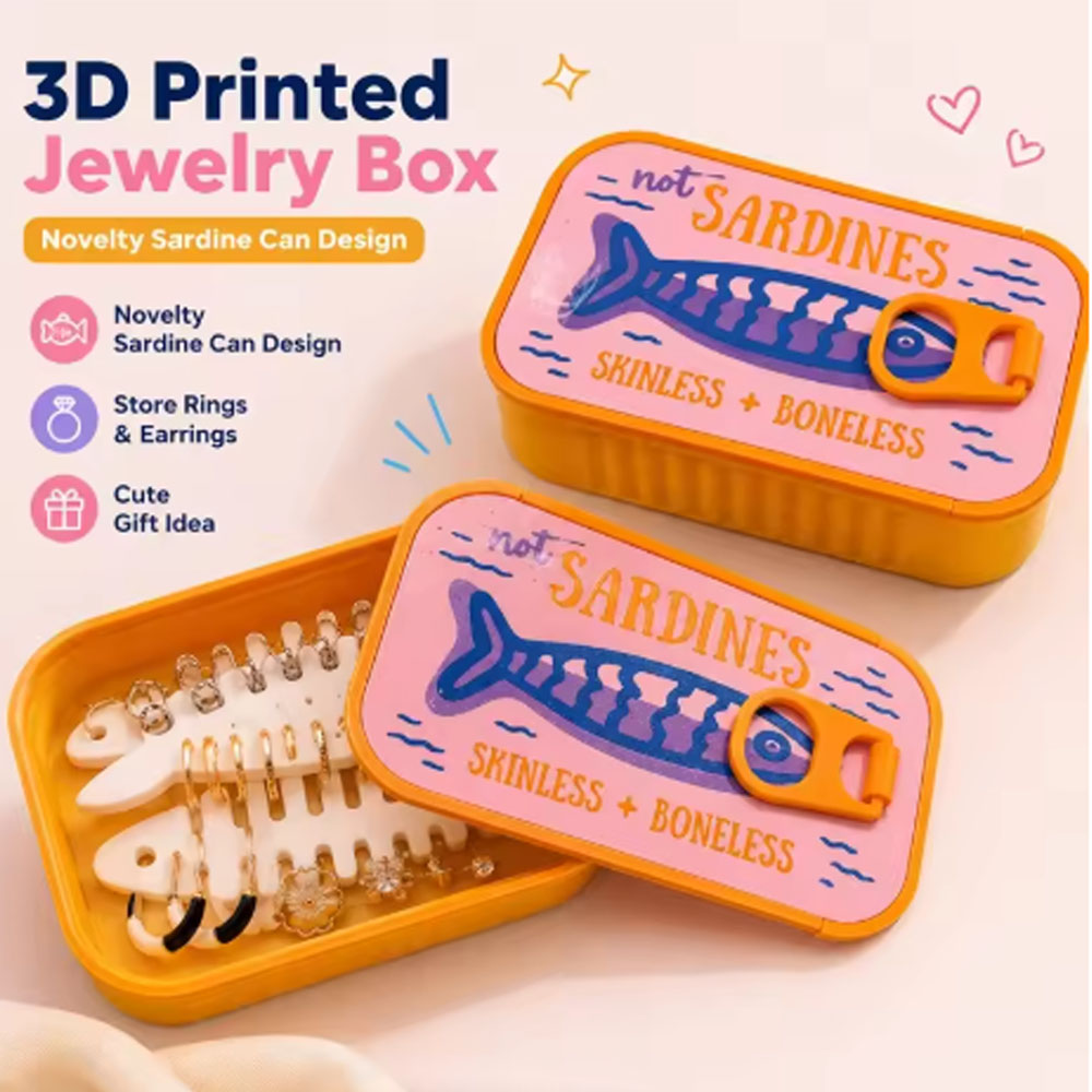 Caja de joyería con forma de l - 3D Printing Jewellery reseña y precio