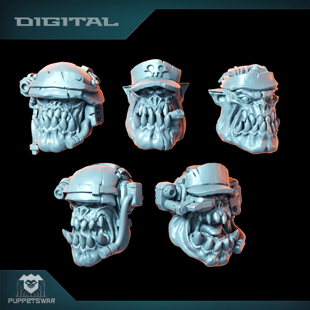 Orc Ultimate Badasses Squad, F - 3D Printing Robot reseña y precio