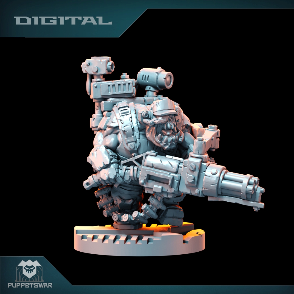 Orc Ultimate Badasses Squad, F - 3D Printing Robot reseña y precio
