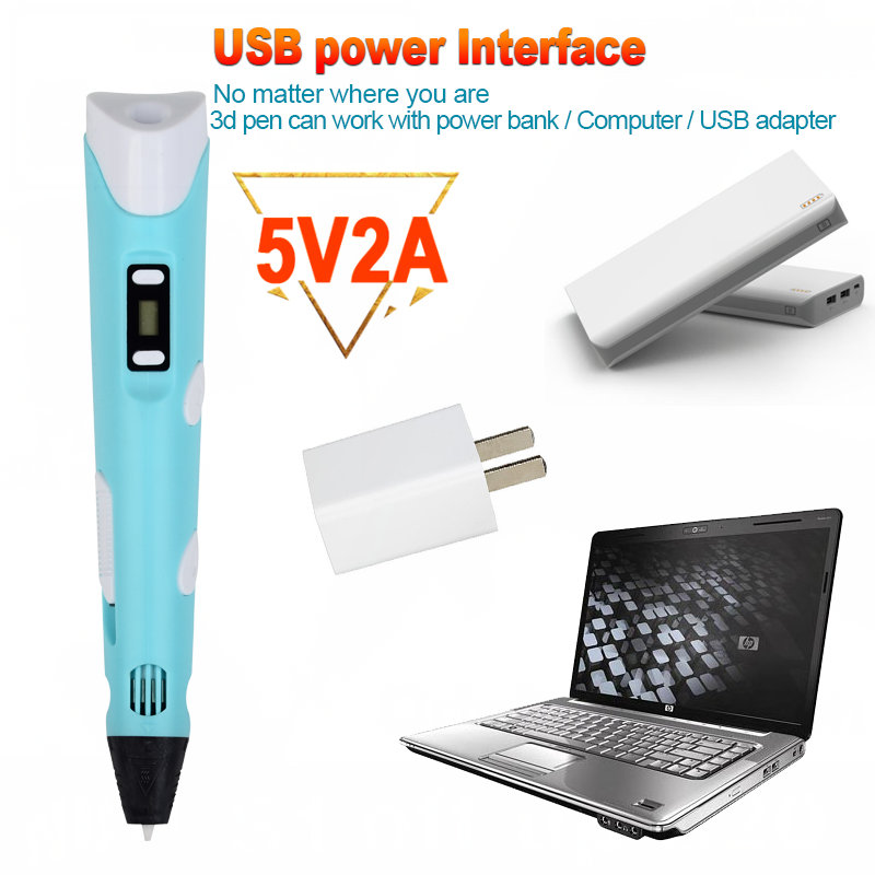 Bolígrafo electrónico de impre - 3D Printing Pen For Kids reseña y precio