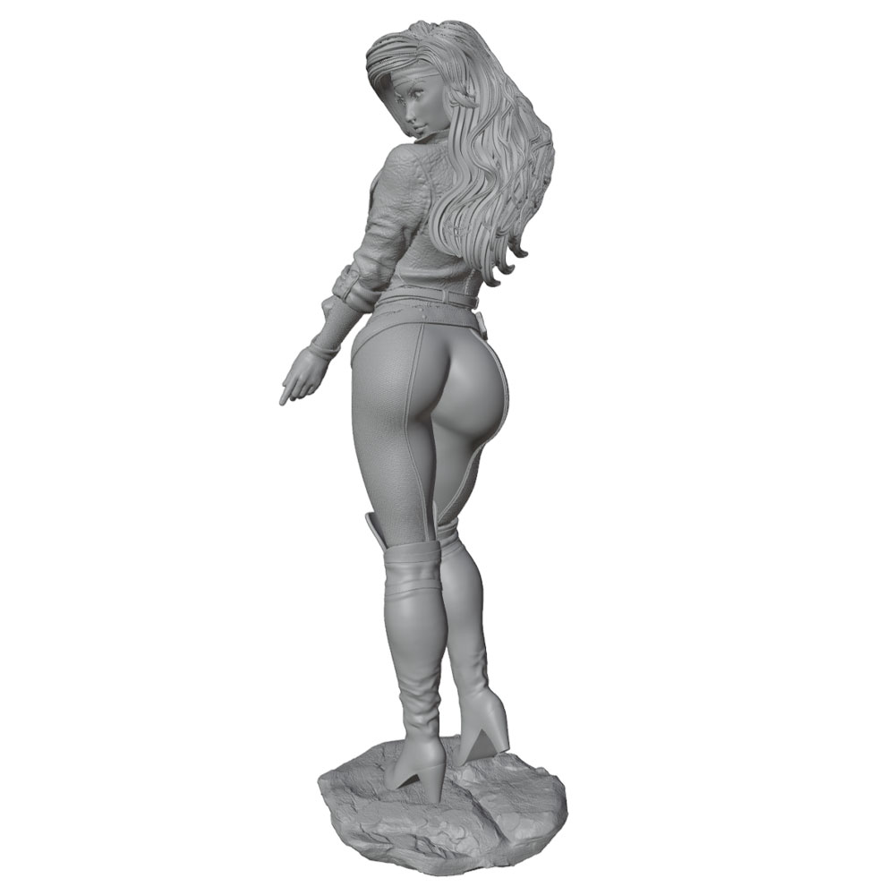 Personaje femenino realista y  - 3D Printing Apps reseña y precio