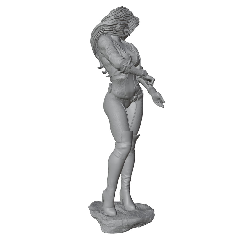 Personaje femenino realista y  - 3D Printing Apps reseña y precio