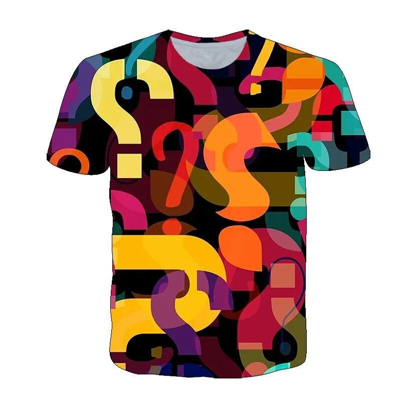 Fun Question Mark T Shirt For  - 3D Printing Questions reseña y precio