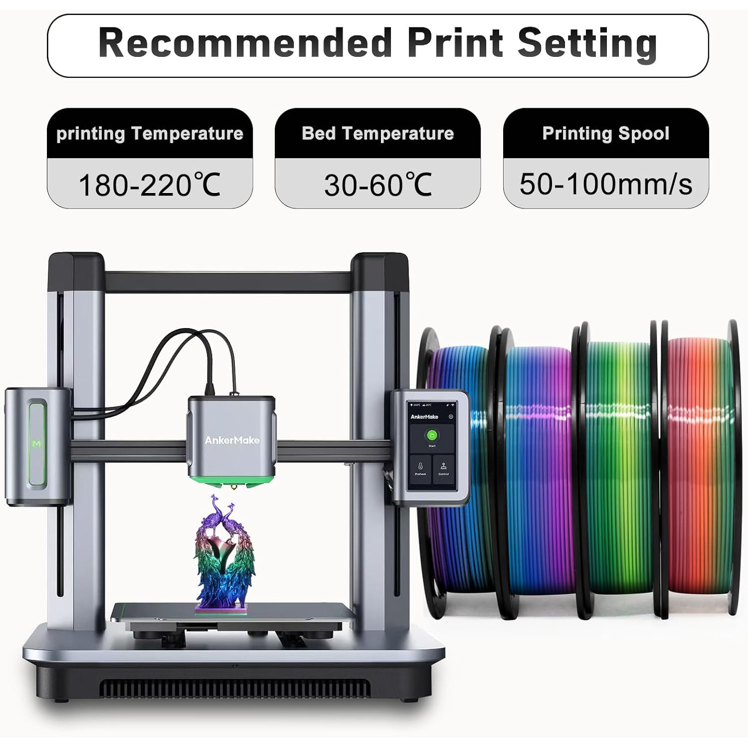 Filamento de Impresora 3D PLA  - 3D Printing Fdm reseña y precio