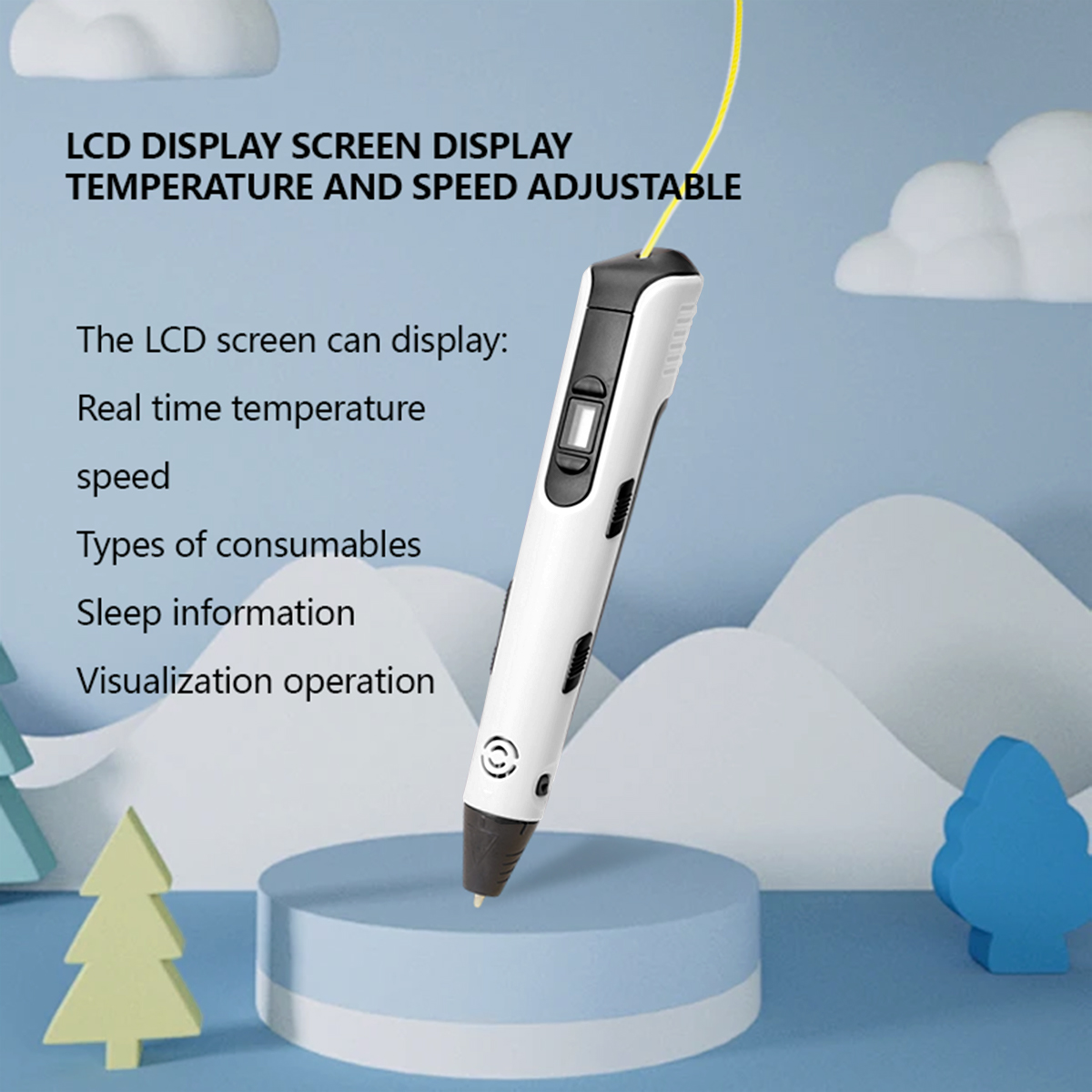 Bolígrafo de impresión 3D mejo - 3D Printing Pen For Kids reseña y precio