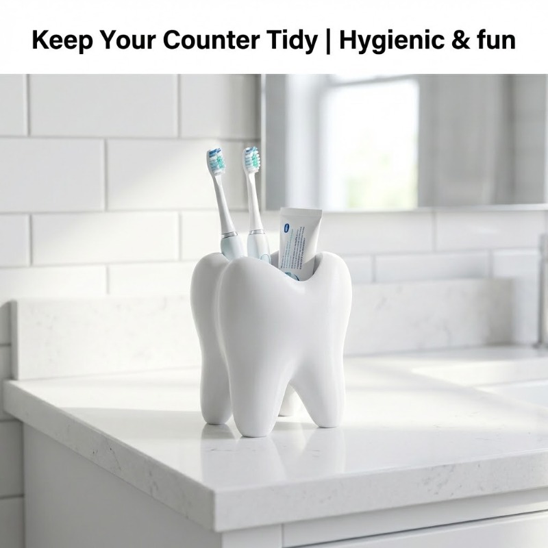 Organizador con Forma de Dient - 3D Printing Tooth reseña y precio