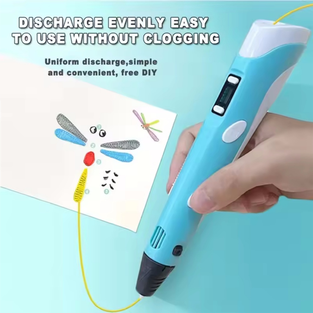 Bolígrafo 3D para niños, bolíg - 3D Printing Pen For Kids reseña y precio