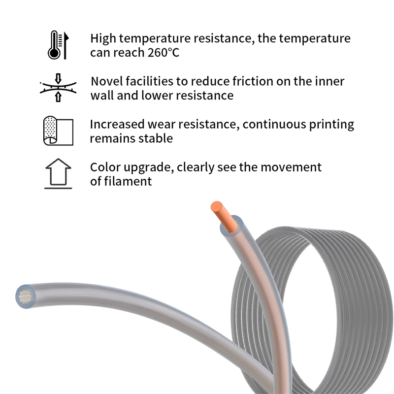 Tubo de PTFE en Forma de Estre - 3D Printing Guide reseña y precio