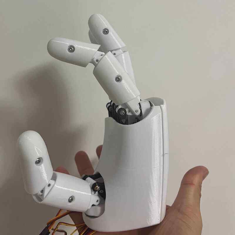Mano Robótica AmazingHand de 8 - 3D Printing Robot reseña y precio