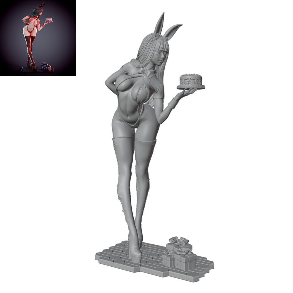 Figura de conejita con temátic - 3D Printing Apps reseña y precio