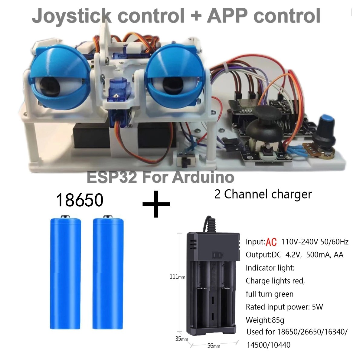 Kit de Robot Programable ESP32 - 3D Printing Robot reseña y precio