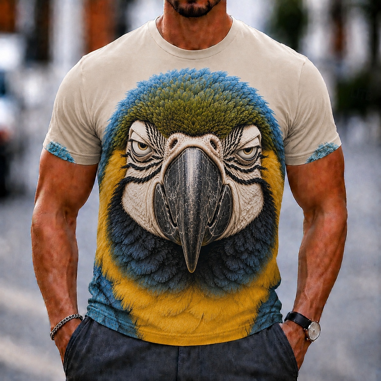 Camiseta de Cuello Redondo con - 3D Printing Questions reseña y precio