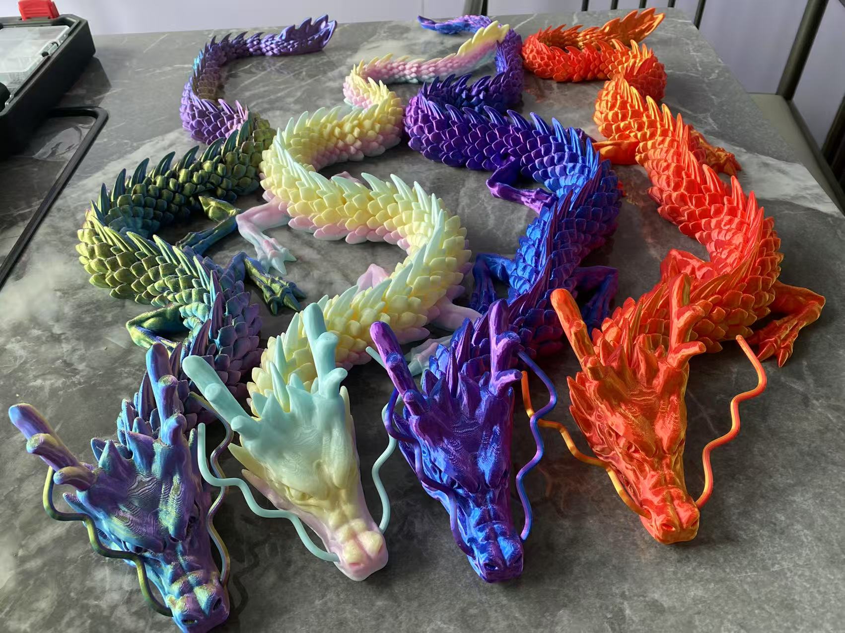 Juguete de Dragón Impreso en 3 - 3D Printing Robot reseña y precio