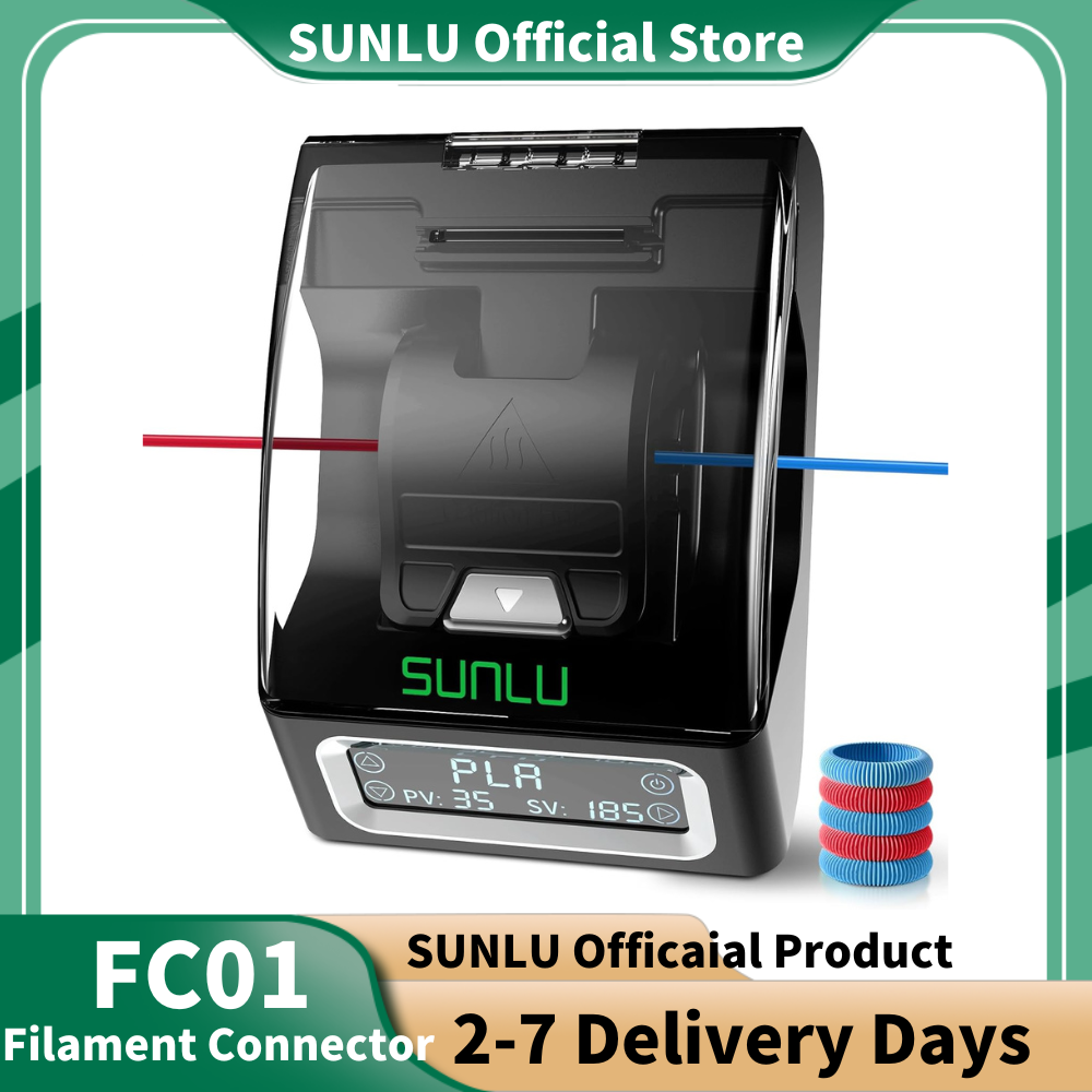 Conector de filamento SUNLU FC - Petg Filament reseña y precio
