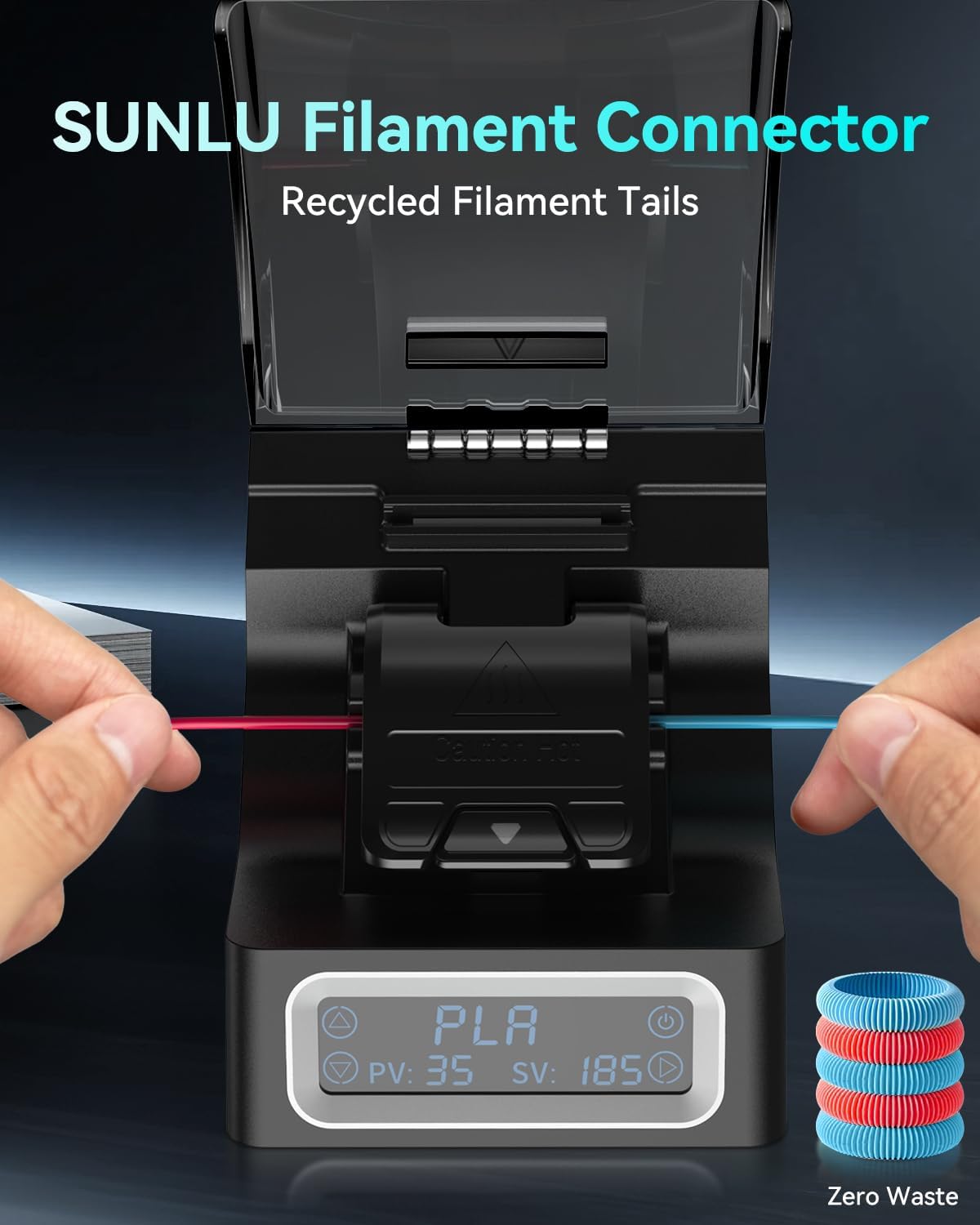 Conector de filamento SUNLU FC - Petg Filament reseña y precio