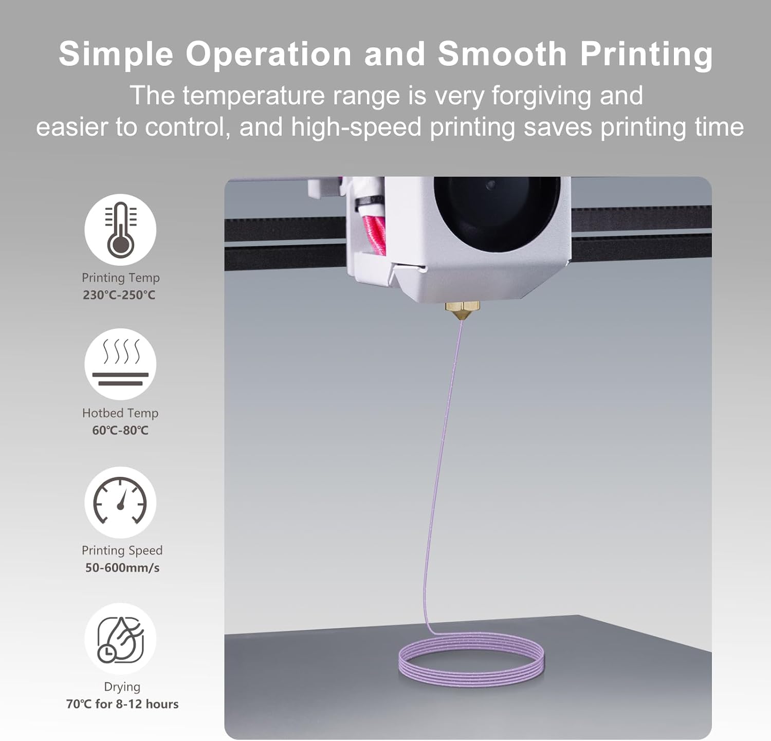 Filamento PETG Brillante de 1. - 3D Printing Glass reseña y precio