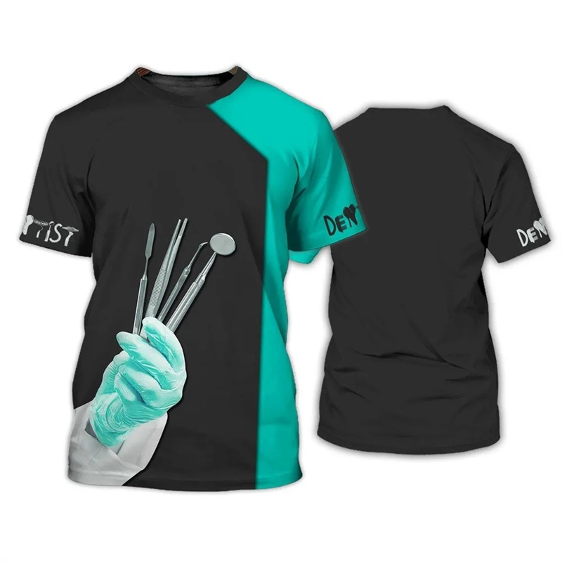 2024 Men's T-shirt Tooth 3d Pr - 3D Printing Tooth reseña y precio