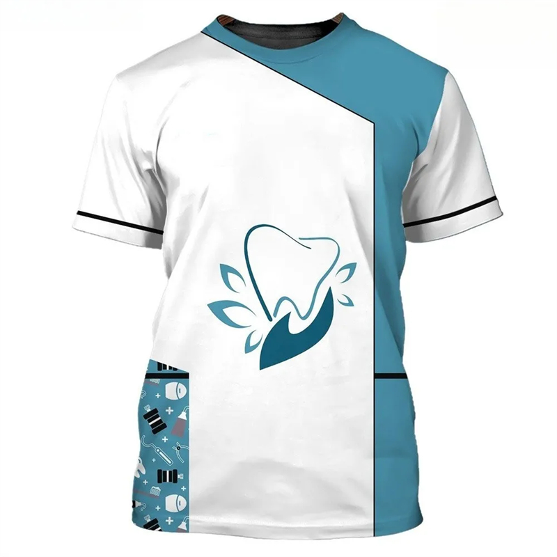 2024 Men's T-shirt Tooth 3d Pr - 3D Printing Tooth reseña y precio