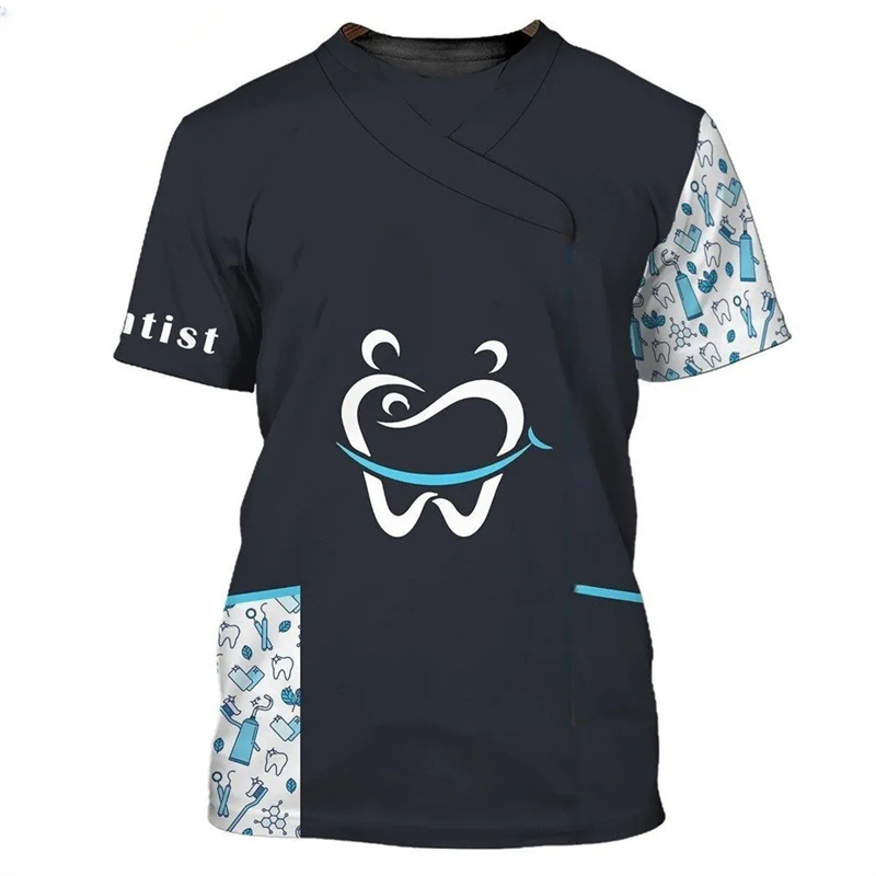 2024 Men's T-shirt Tooth 3d Pr - 3D Printing Tooth reseña y precio