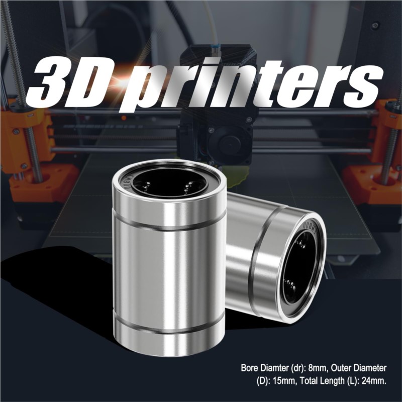 4/10 Uds LM8UU LM10UU LM16UU L - 3D Printing Guide reseña y precio