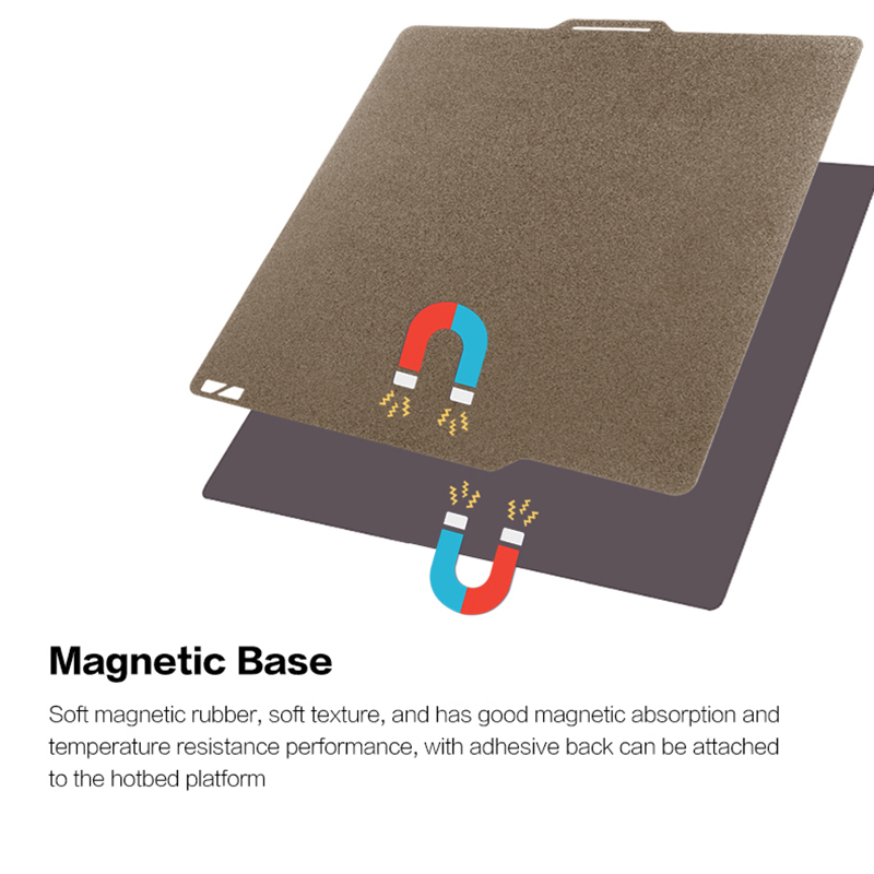 Pegatina magnética con adhesiv - 3D Printing Guide reseña y precio